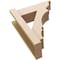 Ekena Millwork 6-in W x 16-in D x 20-in H Balboa Trad Rough Cedar Woodgrain TimberThane Outlooker, Primed Tan OUTUR060X16X20BOA04RCPR - alternate 4